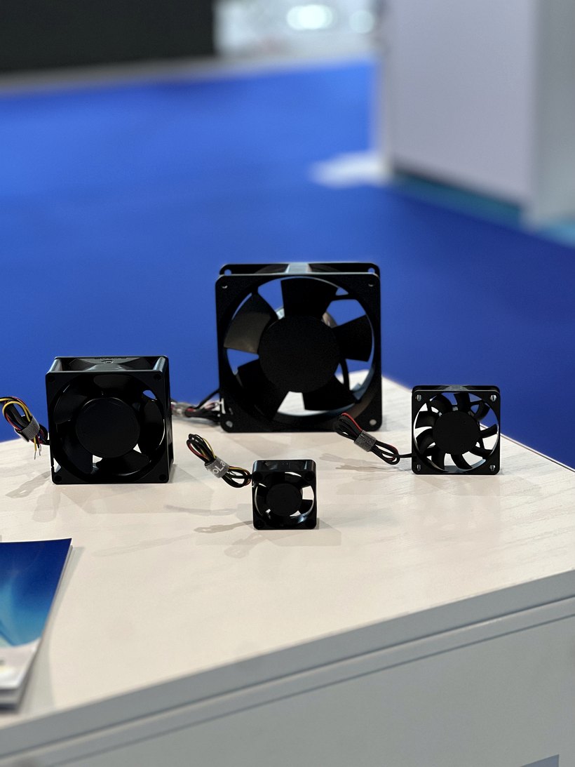 Perseus military cooling fan display at Eurosatory 2026